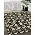 thumbnail image 3 of Ahgly Company Tapis d'Intérieur Lavables en Machine Rectangle Transitionnel Zone Grise de Minuit, 2' x 3', 3 of 7