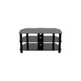 thumbnail image 2 of AVF Steel Glass TV Stand with Cable Management for up to 50" TVs in Black, 2 of 6