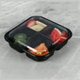 thumbnail image 5 of TAILTOSS Fruit Salad Packaging Box Plastic 10Pcs 7.9x7.9x2.2in For Daily Use, 5 of 10