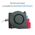 thumbnail image 5 of ZONESTAR Printer Head,Volcanic Nozzles 23.6inch Support PLA ABS 3D Printer Drive Kit 24V Steel Volcanic Nozzles 4PCS Stainless Steel Kit 24V Z8Z9Z10 Nozzles 23.6inch PTFE Hips Printer Drive Kit ERYUE, 5 of 6