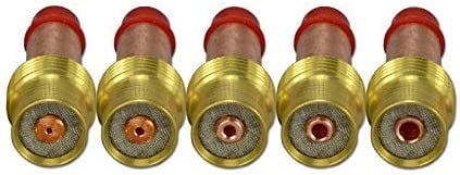 45V24 45V25 45V26 45V27 45V28 TIG Gas Lens Collet Body WP 17 18 26 TIG ...