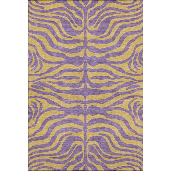 Dalyn Rugs Premium Machine Washable Mayfield AMF1043 Purple 2'6" x 3'10" Rug