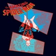 thumbnail image 2 of Men's Spider-Man Abstract Hanging on Web Graphic T-Shirt, 2 of 5