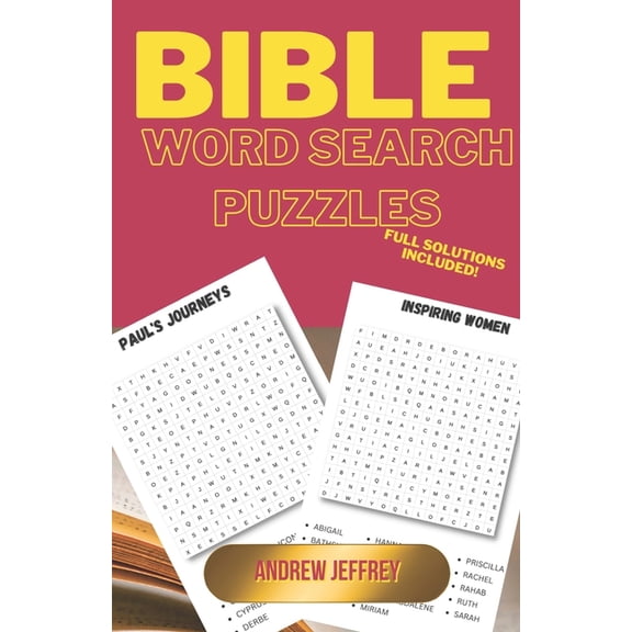 Bible Wordsearch Puzzles, (Paperback)