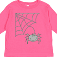 thumbnail image 4 of Inktastic Spider_web Boys or Girls Long Sleeve Toddler T-Shirt, 4 of 5
