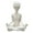 White, variant on sunsanly Yoga Aliens Figurine Meditating Sitting Aliens Resin Statue Sculpture Home Office Desktop Garden Decoration Ornament Christmas Festival Gift