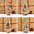 thumbnail image 5 of Kids Gift Navidad Decor Party Supplies New Year Gifts Xmas Tree Snowman Santa Table Ornaments Wooden Pendants 4, 5 of 8