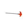 thumbnail image 2 of Hexagonal Luminous Nail Screw In Tent Stakes Ground Anchors Screw In, 2 of 5