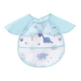 thumbnail image 4 of Babero impermeable para bebé, cómodo y con bolsillo, para bebés de 6 a 36 meses. Dinosaurio, 4 of 9