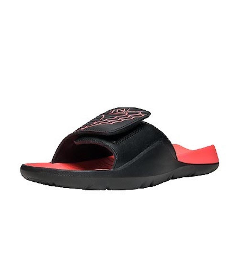 Sneaker Release, HotelomegaShops - jordan hydro 7 black varsity red  sandals best price