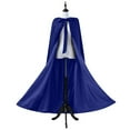 thumbnail image 2 of ICHUANYI Women's Fashion Mediaeval Cos Role Play Stage Costumes Velvet Hooded Coat Cloak Fall Winter Outwear, 2 of 6