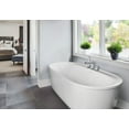 thumbnail image 6 of Sterling 95334 Spectacle 66" Free Standing Acrylic Soaking Tub - White, 6 of 6