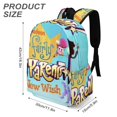 thumbnail image 3 of Los Padrinos Mágicos: Un Nuevo Deseo-theme Backpack, Campus style schoolbag Bookbag with Adjustable Shoulder Straps And Large Zip Compartment, Unisex Travel Bags.42x30x15cm, 3 of 6