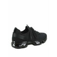 thumbnail image 2 of Flow-19 Stretch Elastic Mesh Lace Up Rubber Air Bubble Cushion Fashion Sneaker ( Black, 5.5 ), 2 of 2