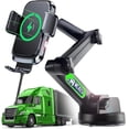 thumbnail image 1 of Cargador inalámbrico con soporte para teléfono de camión, 15 W, para automóvil WCKESI, 1 of 7