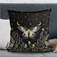 thumbnail image 2 of FOR U DESIGNS Butterfly Lavender Print RV Dinette Cushion Covers Washable Sofa Furniture Protector Stretch RV Couch Covers Include 1 Backrest Cover 1 Bench Cover and 1 Pillowcase, 2 of 8