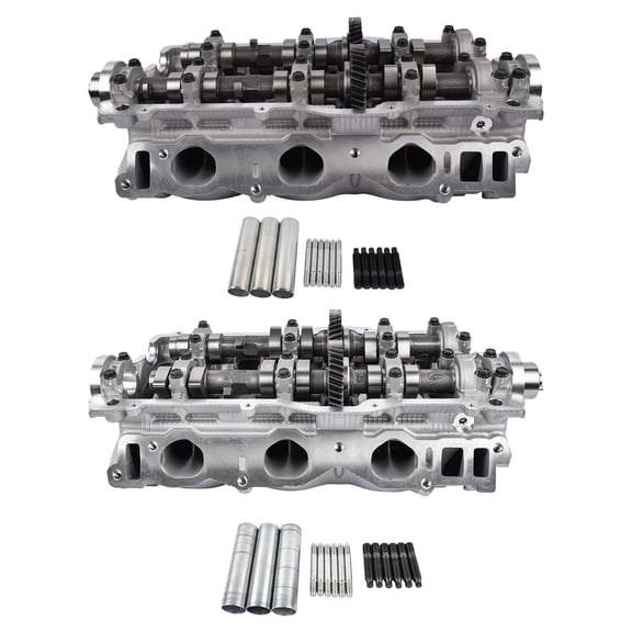 GELUOXI 2pcs Cylinder Head for 95-04 Toyota T100 Tacoma 4Runner 5VZFE 3.4L V6 24-VALVE
