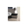 thumbnail image 4 of Best Master Romania 2-Drawer Poplar Wood Bedroom Nightstand in Black/ Zebra, 4 of 4