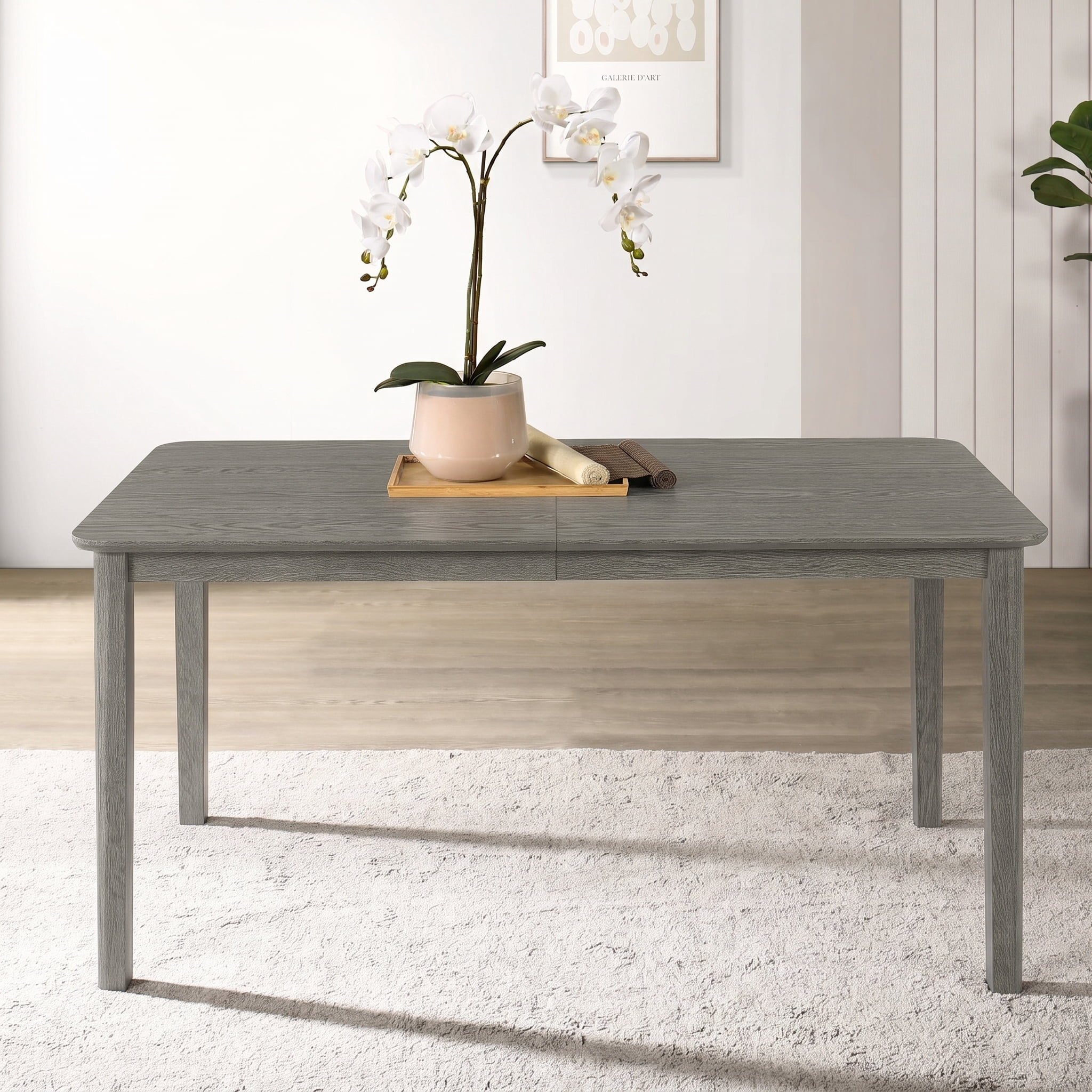 Osaka 6-Seater Gray Dining Table