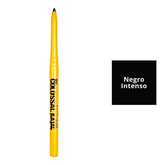Delineador para ojos Maybelline The Colossal kajal retráctil negro intenso 0.35 g