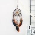 thumbnail image 3 of Decoración Plumas Craft Dream Catcher Net Hecho a mano Dreamcatcher Coche Decoración del hogar, 3 of 6