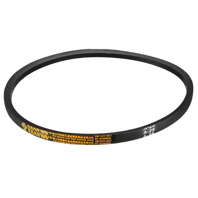Unique Bargains Ceinture de Transmission en V 28 Pouces en Caoutchouc Industriel