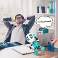 thumbnail image 4 of Talking Robot Toys For Kids Rechargeable Interactive Toy Repeats Your Voice, 4 of 5
