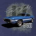 thumbnail image 6 of Wild Bobby Ford Shelby GT500 Vintage Mustang Men Premium Tri Blend Tee, 6 of 6