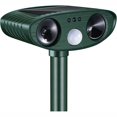 thumbnail image 1 of Repelente de animales Solar ultrasónico Led intermitente para uso en exteriores para zorro, rata, pájaro, ardilla, susto para jardín, patio, granja de campo, 1 of 5