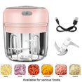 thumbnail image 4 of Ounissouiy Triturador de ajo automático, triturador de verduras multifuncional con estilo, molinillo USB, triturador de cebolla y Chile resistente al Cocina y Comedor Tipo 3 Ounissouiy HA040175-03, 4 of 6
