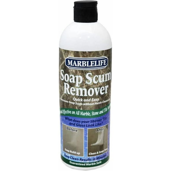 Soap Scum Remover, Heavy Duty Cleaner for All Tile Surfaces, 15oz