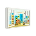 thumbnail image 2 of Creative Products City Construction Window 32x48 Canvas Wall Art, 2 of 4