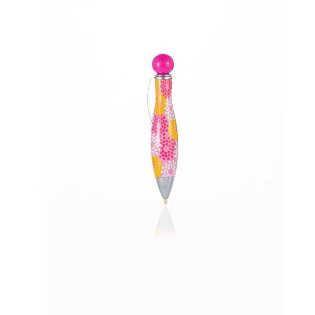 Matsuzay Point Drill Pen Diseño llamativo Herramienta de perforación multifuncional Accesorios de bordado Decoración de uñas azul Artesanía Rosa roja