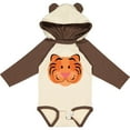 thumbnail image 3 of Inktastic Tiger Face Boys or Girls Long Sleeve Baby Bodysuit, 3 of 5