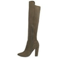 thumbnail image 2 of Journee Womens Dominga Wide Calf Block Heel Knee High Boots, 2 of 8