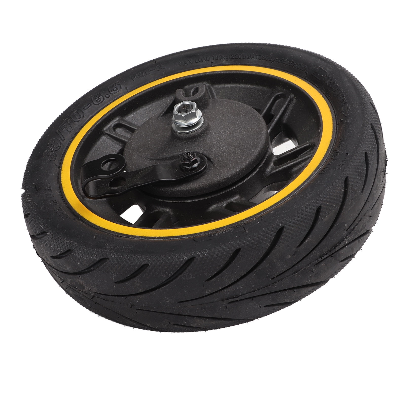 Front Wheel Auxiliary Wheel, DIY Replacement 10inch Electric Scooter