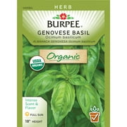 Burpee-Basil, Genovese Organic Seed Packet