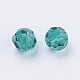thumbnail image 3 of Imitation Austrian Crystal Beads Grade AAA K9 Glass Faceted(32 Facets) Round Teal 6mm Hole: 0.7~0.9mm, 3 of 3