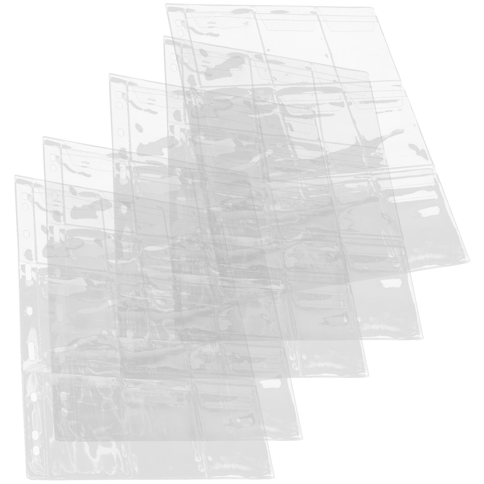 5pcs Coin Collection Sheets Coin Collection Pages 9 Hole Coin Binder