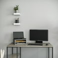 thumbnail image 4 of Ballucci File Organizer, 2-Tier Desk Paper Sorter Letter Tray, Stackable, Gray, 4 of 6