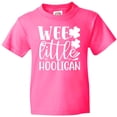 thumbnail image 3 of Inktastic St. Patrick's Day Wee Little Hooligan with Shamrocks Youth T-Shirt, 3 of 5