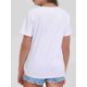 thumbnail image 2 of Valentine's Day Love Heart & Cow Print T-Shirt Casual Crew Neck, Short Sleeve Top for Women - SpringCamisetas para mujer, lindas camisetas con estampado gráfico, de manga corta, estilo casual, para ve, 2 of 7