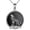 Black Wolf Necklace, variant on Wolf Necklace Gifts for Men Women Sterling Silver Opal Moon Wolfs Jewelry Birthday 18+2"