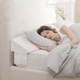 thumbnail image 3 of Oaskys Queen-Sized Headboard Wedge Pillow, Memory Foam Pillow with Side Pockets & Removable Cover, Soft and Supportive Headrest, Ergonomic Design for Acid Reflux & Back Pain Relief, 3 of 9