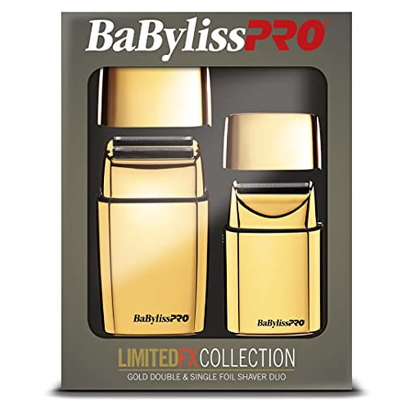 BaBylissPRO BaBylissPRO LimtedFX Collection - Gold Double & Single Foil Shaver Duo, 1 ct.