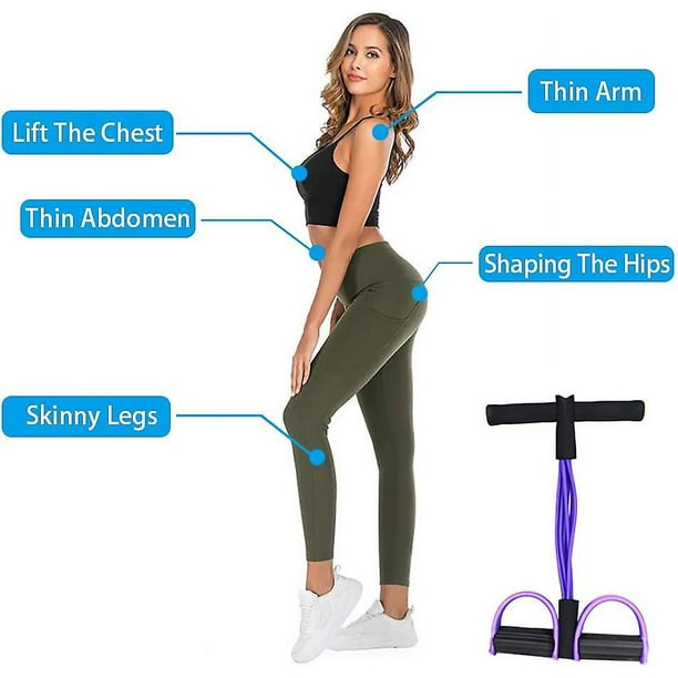 Tensor De Pedal, Cuerda De Tensión Multifunción De 3 Tubos | Meses