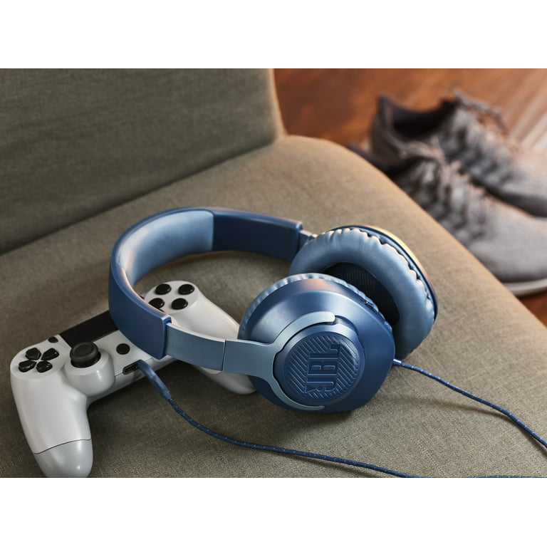 JBL Quantum 100 Wired over-ear gaming headset with flip-up mic – GS-COM