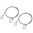 thumbnail image 1 of Unique Bargains 1M de Charge 120 lbs Image Pendaison Fil Galvanoplastie 2Pack, 1 of 4