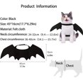 thumbnail image 3 of Spook Up Your Pet this Halloween with These Adorable Bat Wings!, 3 of 4