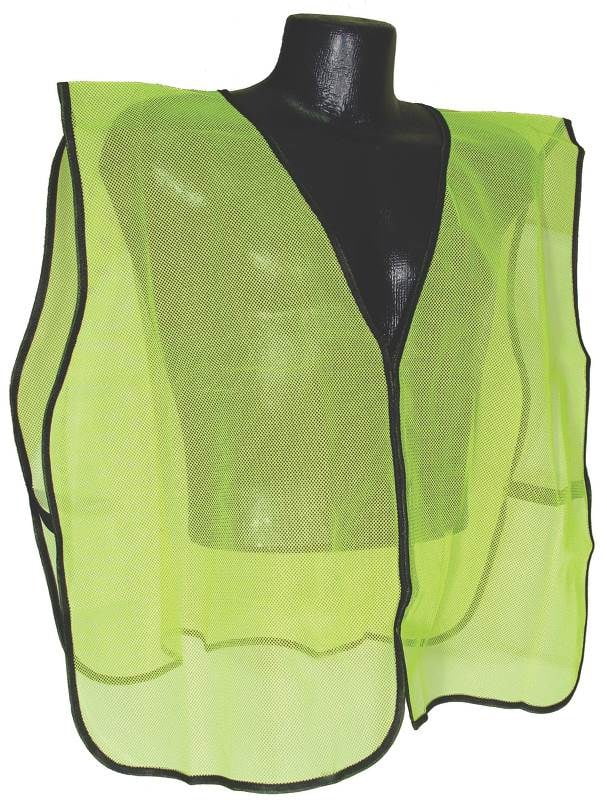Download Radwear Svg Non Rated Safety Vest One Size Polyester Green Silver Walmart Com Walmart Com